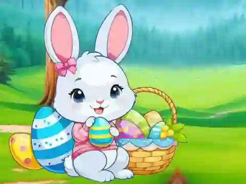 Permainan Easter Bunny Jungle Escape talian