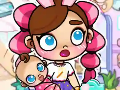 Permainan Jigsaw Puzzle: Avatar Baby Store talian