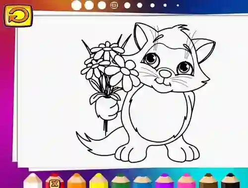 Permainan Fun Coloring Adventure For Kids talian