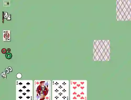 Permainan Mau-mau - 101 Card Duel talian