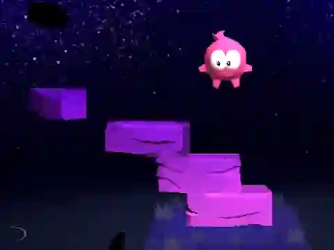 Permainan Om nom Jump talian
