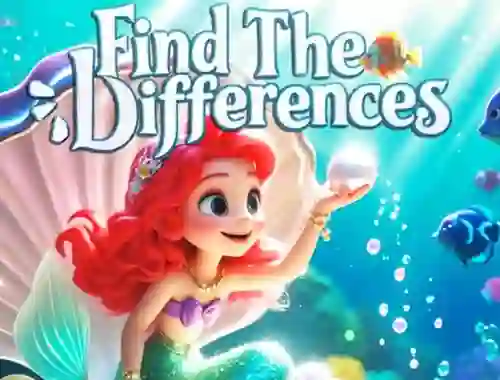 Permainan Find The Differences: Little Mermaid talian