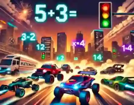 Permainan Mathematics Racing talian