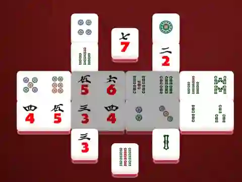 Permainan Shanghai Mahjong Double Tiles talian