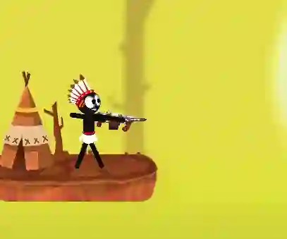 Permainan Stickman Hunter talian