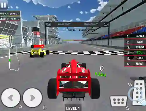 Permainan Formula Car Racing talian