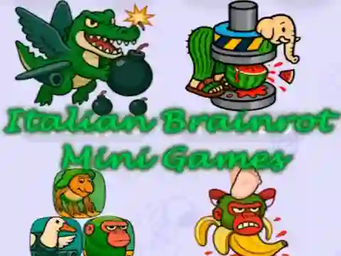 Permainan Italian Brainrot Mini Games talian