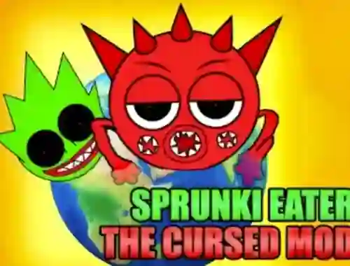 Permainan Sprunki Eater The Cursed Mod talian