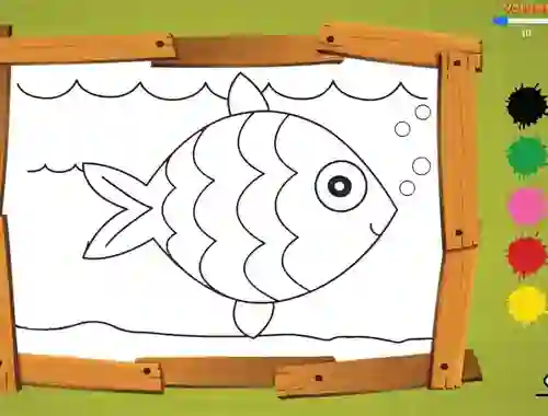 Permainan Kids Colour Game talian