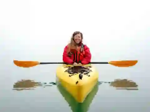 Permainan Kayak Kayaking Lake Jigsaw talian