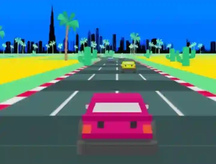 Permainan Dubai Race talian