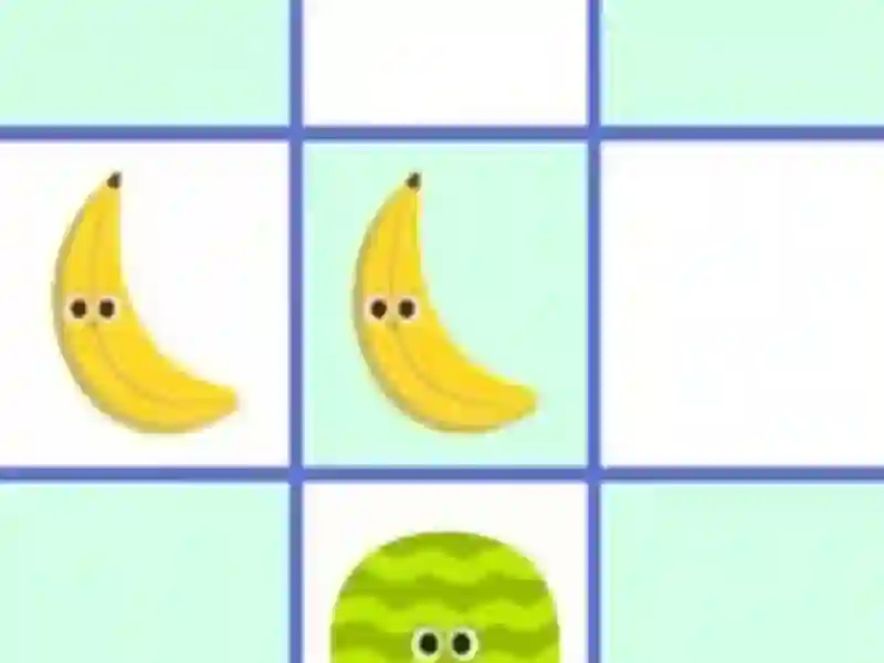 Permainan Juicy Tic Tac Toe Battle talian