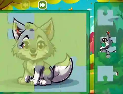 Permainan Animal Explorer Puzzle talian