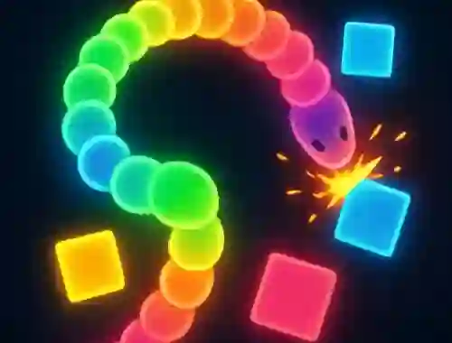 Permainan Snake Frenzy Color Clash talian