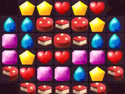 Permainan Shiny Jewels talian