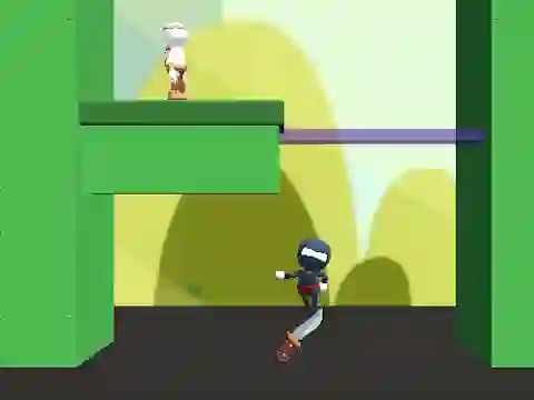 Permainan Slow Time Ninja talian