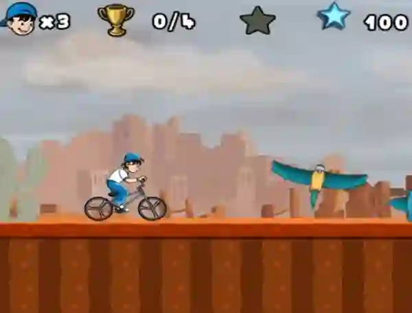 Permainan Bmx Kid talian