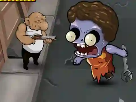 Permainan Dead Walker Zombie Shooter talian