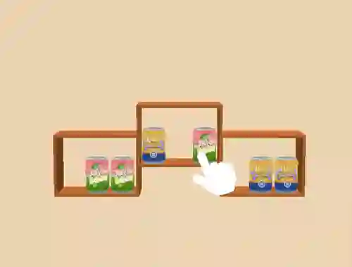 Permainan Sort Match 3d Goods Puzzle talian