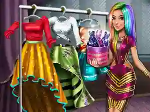 Permainan Tris Runway Dolly Dress Up talian