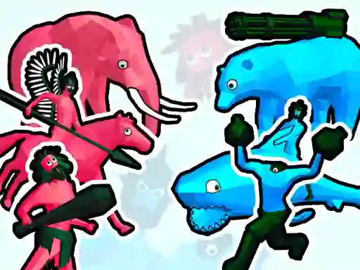 Permainan Funny Battle Simulator 2 talian
