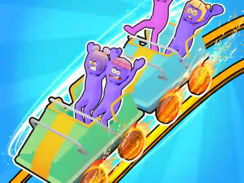 Permainan Roller Coaster Rush talian