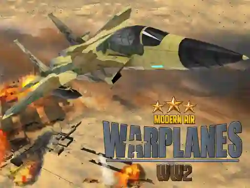 Permainan Modern Air Warplane WW2 talian