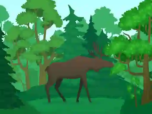 Permainan Wild Animals Coloring talian