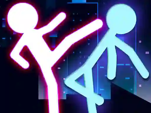 Permainan Stickman Ultimate Street Fighter 3D talian