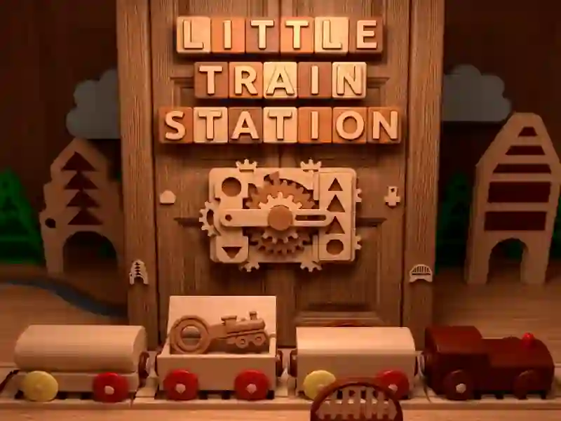 Permainan Little Train Station talian