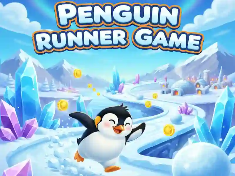 Permainan Penguin Runner Game talian