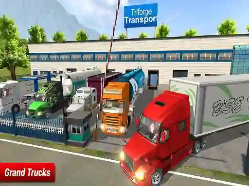 Permainan Ultimate Off Road Cargo Truck Trailer Simulator talian