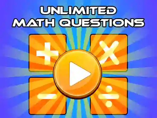 Permainan Unlimited Math Questions talian