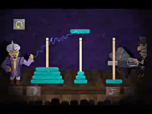 Permainan Logical Theatre Tower of Hanoi talian