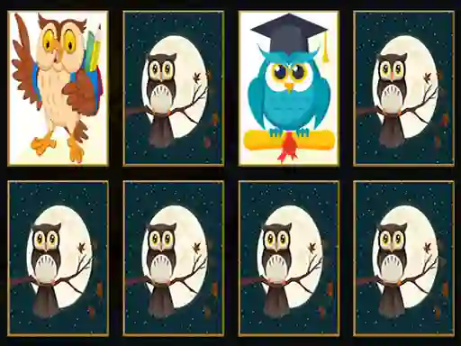Permainan Cute Owl Memory talian