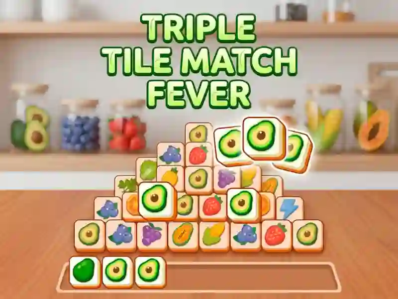 Permainan Triple Tile Match Fever talian