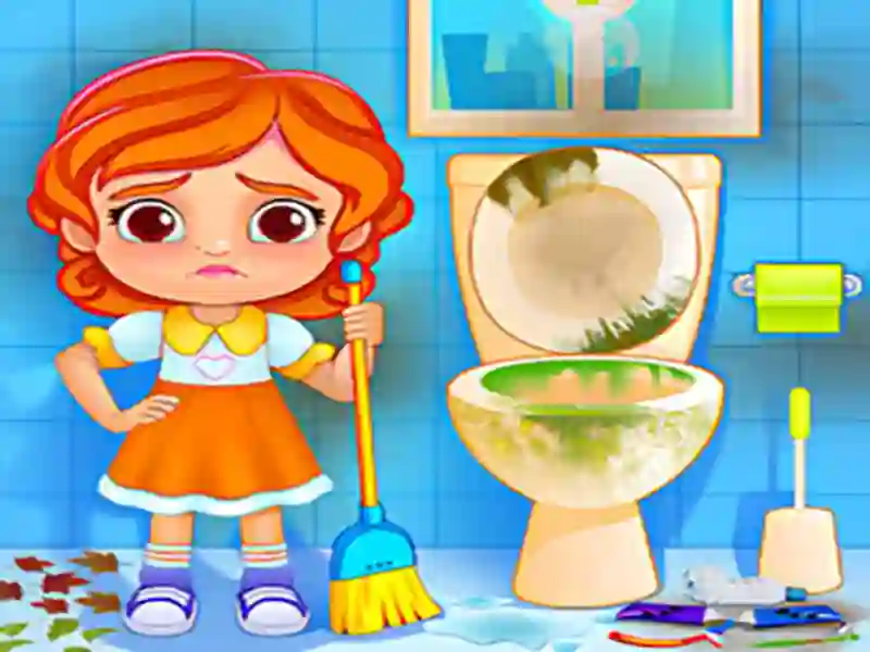 Permainan Kids House Cleanup talian