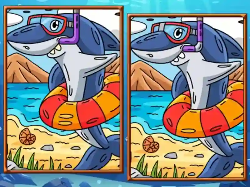 Permainan Marine Spot the Difference talian