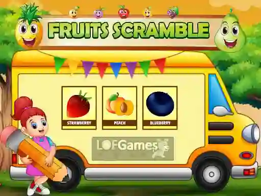 Permainan Fruits Scramble talian