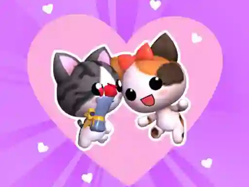 Permainan Love Cat Line talian