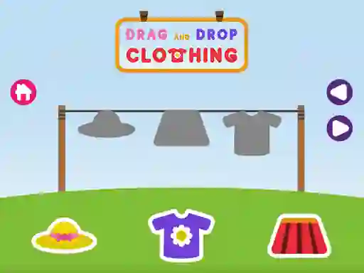 Permainan Drag and Drop Clothing talian