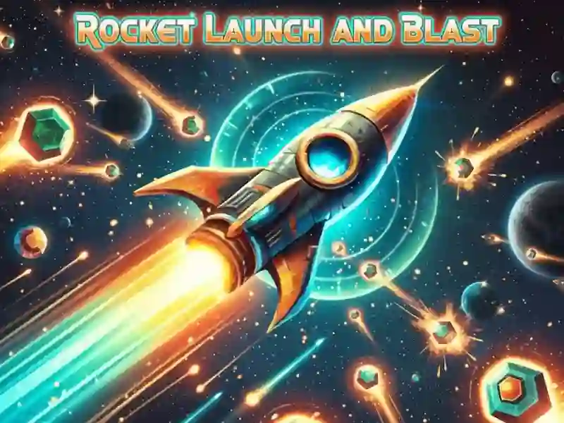 Permainan Rocket Launch And Blast talian