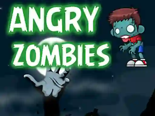 Permainan Angry Zombies talian