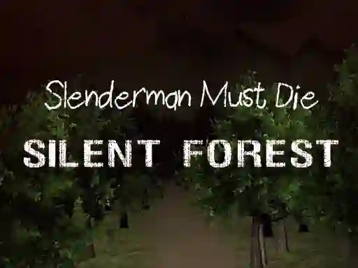 Permainan Slenderman Must Die: Silent Forest talian
