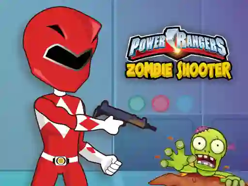 Permainan Power Rangers Zombie Shooter talian