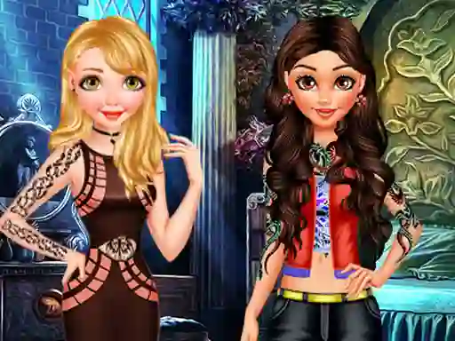 Permainan Princess Bad Girls Makeover talian