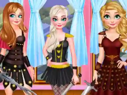 Permainan Warrior princess talian