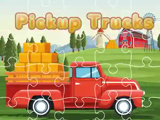 Permainan Pickup Trucks Jigsaw talian