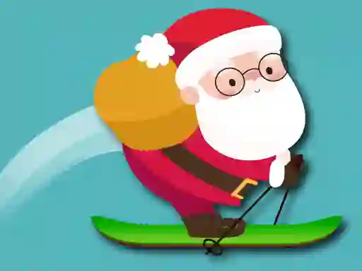 Permainan Avalanche Santa Ski Xmas talian