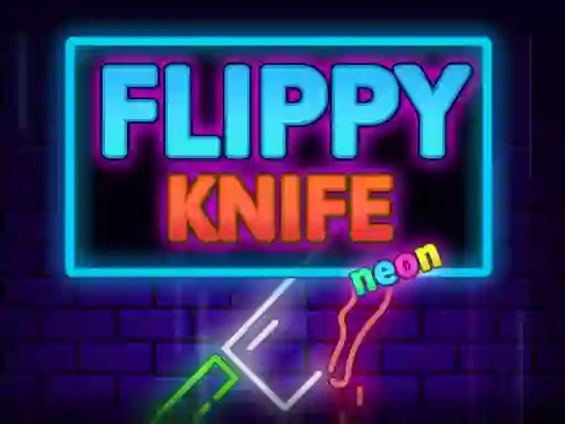 Permainan Flippy Knife Neon talian